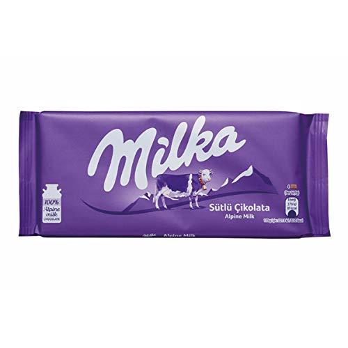 Amazon | Milka ミルカ チョコレート アルペンミルク 100g 6個